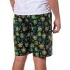 Teenage Mutant Ninja Turtles Pajama Shorts TMNT Men's NYC Lounge Bottoms Blue - 4 of 4