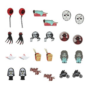 Horror Movie Icons Women's 12-Pack Earring Set - 1 of 4