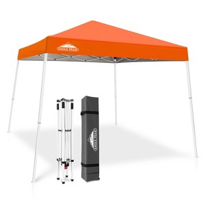 EAGLE PEAK Slant Leg Pop-up Canopy Tent Easy One Person Setup Instant Outdoor Beach Canopy Folding Portable Sports Shelter - 1 of 4