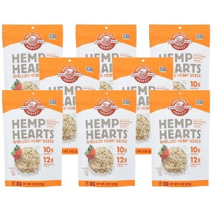 Manitoba Harvest Shelled Hemp Seeds - Case of 8/8 oz - 1 of 4