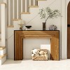 TopComfy End Tables 47in Modern Wood Console Table Entryway Table Sofa Table Entrance Table Furniture for Living Room, Gray, 49.4"*35.4"*29.6" - 2 of 4