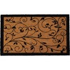 Evideco French Home Goods Sheltered Coir Doormat 30x18 Inch - 2 of 4