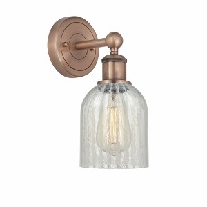 Caledonia - 1 Light Wall Sconce In Industrial Style-11.5 Inches Tall and 5 Inches Wide - 1 of 1