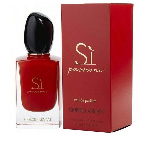 Armani Si Passione By Giorgio Armani Women Jasmine, Heliotrope, Vanilla, Cedar, Amberwood Eau De Parfum Spray 1.7 Oz - 1 of 1