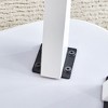 NicBex 1PC/2PCS Modern Cloud-Shaped Coffee Table,Marble-Look Side Table with Solid Wood Legs,Center Table for Living Room,Bedroom,Dining Room,White - 4 of 4