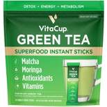 VitaCup Green Tea Instant Sticks - 24ct