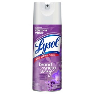 Lysol Lavender Disinfectant Aerosol Spray - 12.5 fl oz - 1 of 4