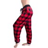 Just Love Women's Velour Plush Jogger Pants - Soft and Cozy Lounge - 2 of 3