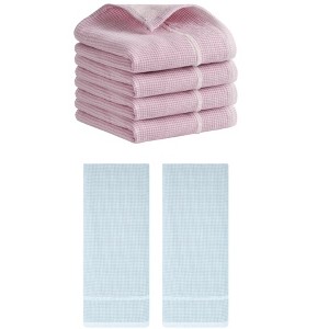 REGALWOVEN Cotton Soft Absorbent Bathroom Hand Towels 14" x 28" - 1 of 4