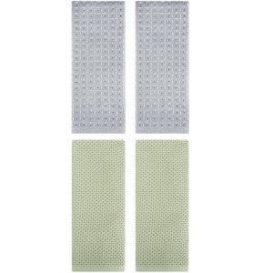 REGALWOVEN 4 Pcs Waffle Cotton Soft Absorbent Comfortable Hand Towels - 1 of 4