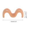Unique Bargains Wave m Shape Toothbrush Holder 1 Pc - 2 of 4