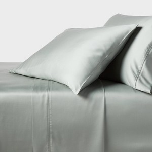 320 Thread Count Cool TENCEL® Lyocell Sheet Set - Threshold™ - 1 of 4