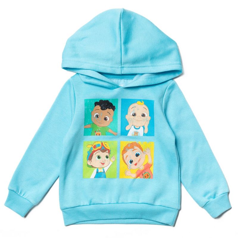 CoComelon Nico Tomtom Cody Baby Fleece Pullover Hoodie and Sweatshirt Infant to Toddler , 3 of 8