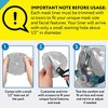 Impresa 4 Pack - Full Face CPAP Mask Liners - Reusable, Reduces Air Leaks and Blisters - Fits Most Types of Full Face CPAP Masks - 2 of 4
