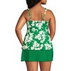Lands' End Women's Adjustable Scoop Neck Flutter Tankini Top - 2 of 3