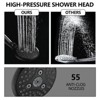 SEVOBAL Shower Faucets, Lift-Up Diverter Tub Spout with Handheld Shower in Oil Rubbed Bronze Finish, Black, 11.42"*8.67"*3.94" - 3 of 4