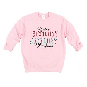 Simply Sage Market Women's Graphic Sweatshirt Have A Holly Jolly Christmas - 1 of 4