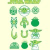 Men's Star Wars: The Mandalorian St. Patrick's Day Character Chart T-Shirt - image 2 of 4