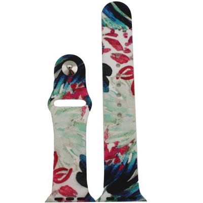 Olivia pratt printed silicone apple watch band