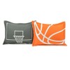 Lush Décor Kids' MVP Sports Basketball Reversible Oversized Comforter Bedding Set - 4 of 4
