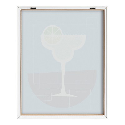 Natural Framed Margarita Print on Canvas, 16" x 20"
