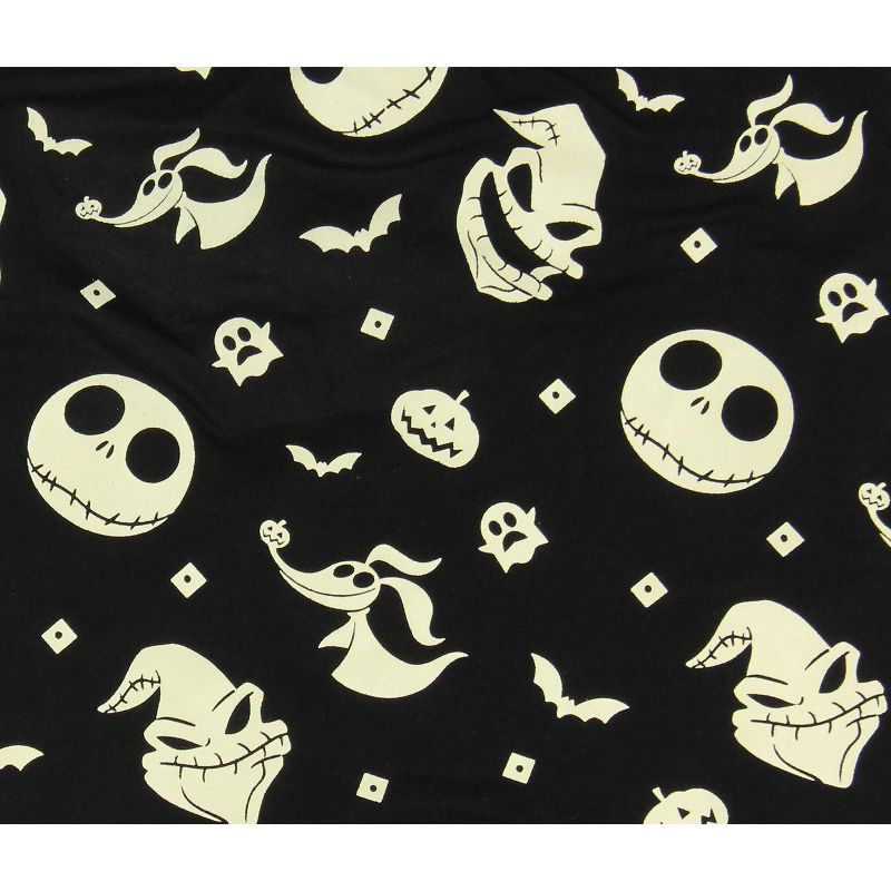 Disney Mens' The Nightmare Before Christmas Tag-Free Underwear Boxer Briefs Black, 2 of 4
