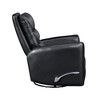 Faux Leather Swivel Glider Reclining Chair with Breathable Upholstery, Luxury Style, and Movie Chair Comfort - 4 of 4