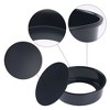 REGALWOVEN Carbon Steel Warp-Resistant Homely Round Cake Pan 3 Pcs - 3 of 4