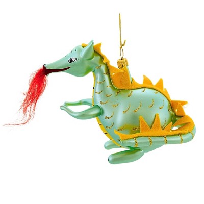 Italian Ornaments 4.0 Inch Glissara Dragon Italian Fire Breathing Tree Ornaments
