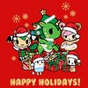 Girl's Tokidoki Happy Holidays Group T-Shirt - 2 of 4