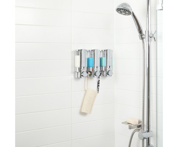 Better Living Products AVIVA Dispenser 3 - Chrome