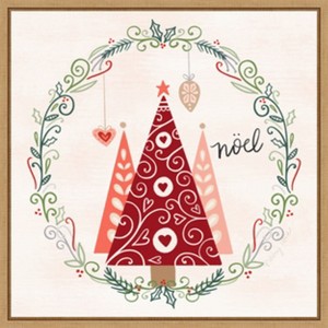 Amanti Art Hygge Christmas III by Noonday Design Canvas Wall Art Print Framed 22 x 22-in. - 1 of 4
