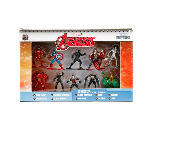 NANO METALFIGS Marvel 10pk Figures