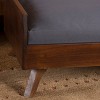 Okak Rectangle Solid Wood Pet Bed for Small & Medium Dogs,Comfy Cushion Dog Sofa Bed with Durable Frame - 3 of 4