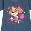 - Paw Patrol - Skye Sketch Graphic Short Sleeve Fleece Dress - 2 of 4