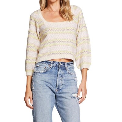 Women's Elsie Sweater - saltwater LUXE
