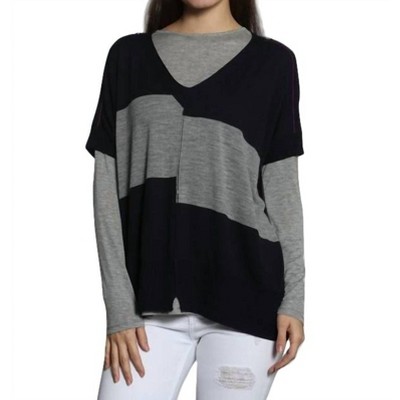 Women's Wide Chic Vee Pullover - LABEL+thread