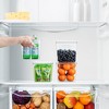 Sorbus Clear Small Plastic Storage Bins - for Kitchen Organization and Storage, Pantry, Fridge, Cabinets - 4 of 4
