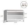 Fortune Candy 27.6'' Length Storage Cabinet with 2 Tier Shoe Rack - 2 of 4