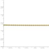 Black Bow Jewelry 1.5mm, 10k Yellow Gold Diamond Cut Solid Rope Chain Anklet or Bracelet - 4 of 4