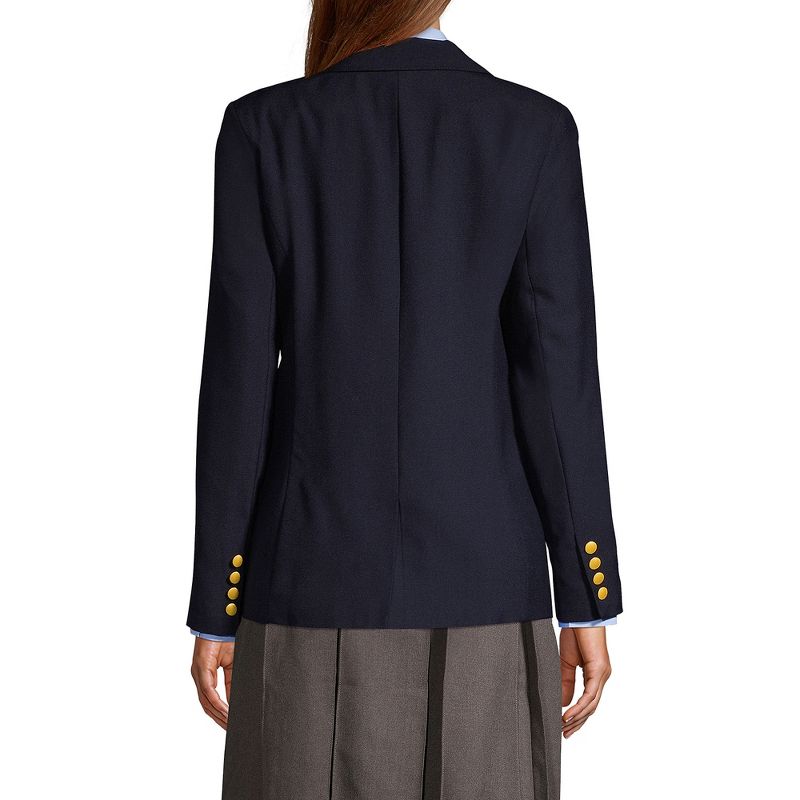 Lands' End School Uniform Women's Hopsack Blazer, 2 of 6