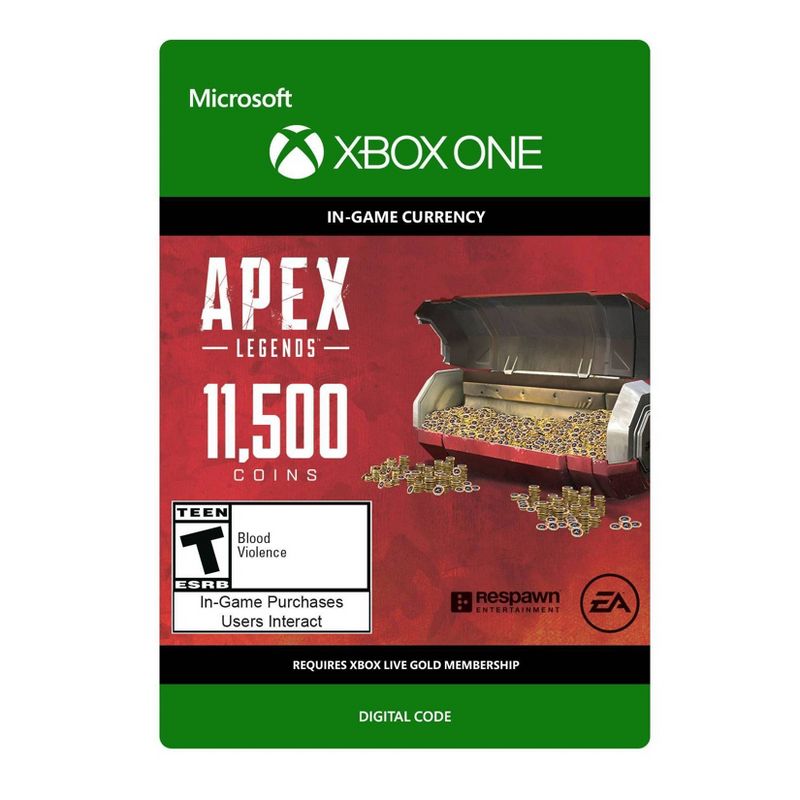 APEX Legends: 11,500 Coins - Xbox Series X|S/Xbox One (Digital), 1 of 6