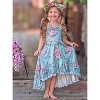 Secret Garden Rose Hi-Lo Ruffle Dress Mia Belle Girls - 2 of 4