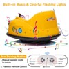 Garvee 12V Bumper Car for Toddlers with Remote Control 360 Degree Spin Lights and Sounds Electric Kids Ride-On Vehicle - 3 of 4
