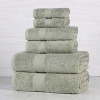 Organic Cotton Medium Weight Solid Towel Set by Blue Nile Mills - 2 of 4