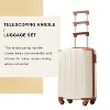 Kumasinova 20"Hardshell Luggage,Durable ABS Carry-On Suitcase with TSA Lock,Airline-Approved Double Spinner Travel Luggage,Lightweight - 4 of 4
