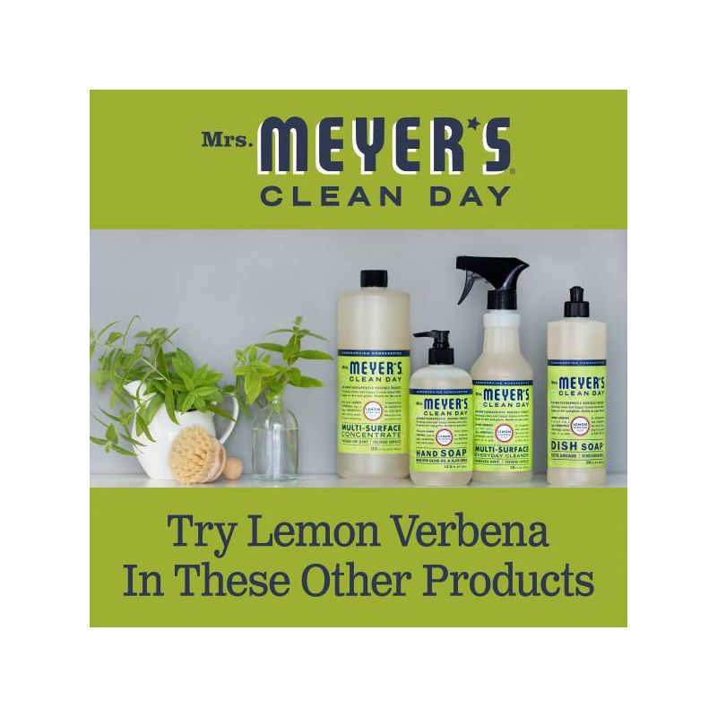 Mrs. Meyer&#39;s Clean Day Lemon Verbena Liquid Hand Soap Refill - 33 fl oz, 6 of 9
