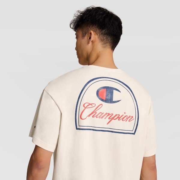 Camiseta gráfica Champion para hombre - Algodón sin blanquear 4