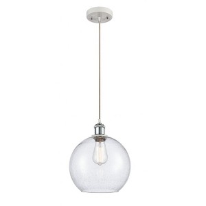 Athens - 1 Light Cord Hung Mini Pendant In Industrial Style-13 Inches Tall and 10 Inches Wide - 1 of 1