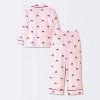 Toddler Girls' 2pc Long Sleeve Brushed Jersey Coat Pajama Set - Cloud Island™ - 2 of 4